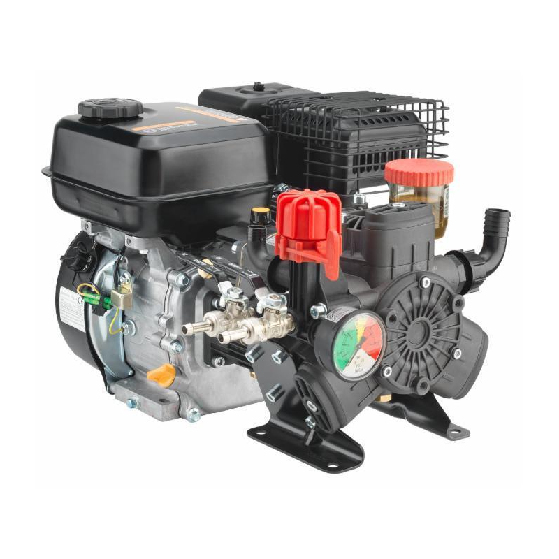 MOTOPOMPA A MEMBRANA AR403 7 HP CON MOTORE 4 TEMPI