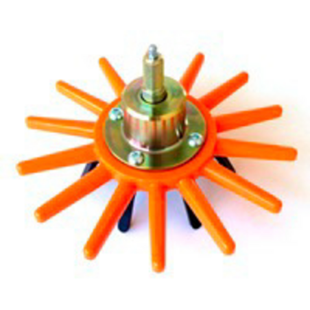 Stella a dita arancione flessibile Ø 250 mm