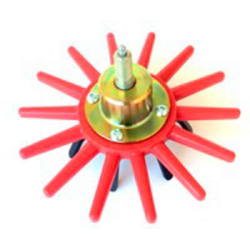 Stella a dita rossa dura Ø 250 mm