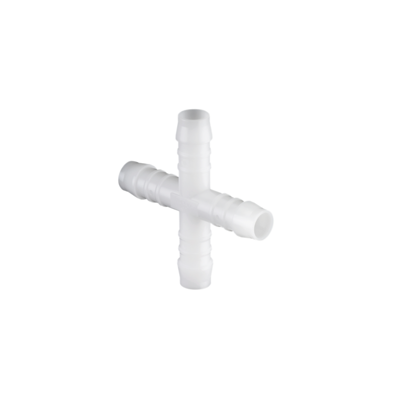 RACCORDO PUSH-ON A CROCE Ø 6