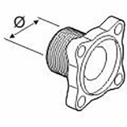 Flangia tipo M per valvole Arag serie 463