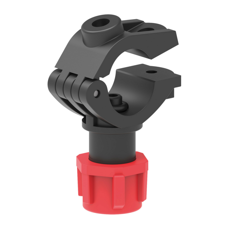 PORTAGETTO A CAVALLOTTO SNODATO CON TESTINA FILETTATA G 3/8" ARAG 400550