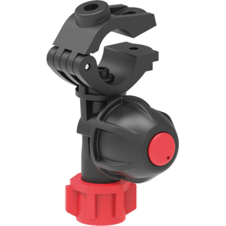 PORTAGETTO A CAVALLOTTO SNODATO CON ANTIGOCCIA A MEMBRANA E TESTINA FILETTATA G 3/8" ARAG 402535