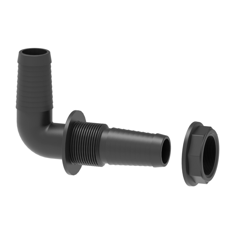 RACC.PASSAPARETE 90° Ø 15-17 FIL.1/2"