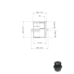 RIDUZIONE M-F 1"1/4-1" ARAG 2452054
