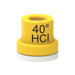 UGELLO A CONO CERAMICO HCI 40° GIALLO
