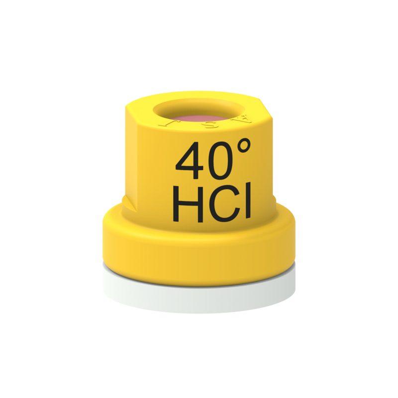 UGELLO A CONO CERAMICO HCI 40° GIALLO