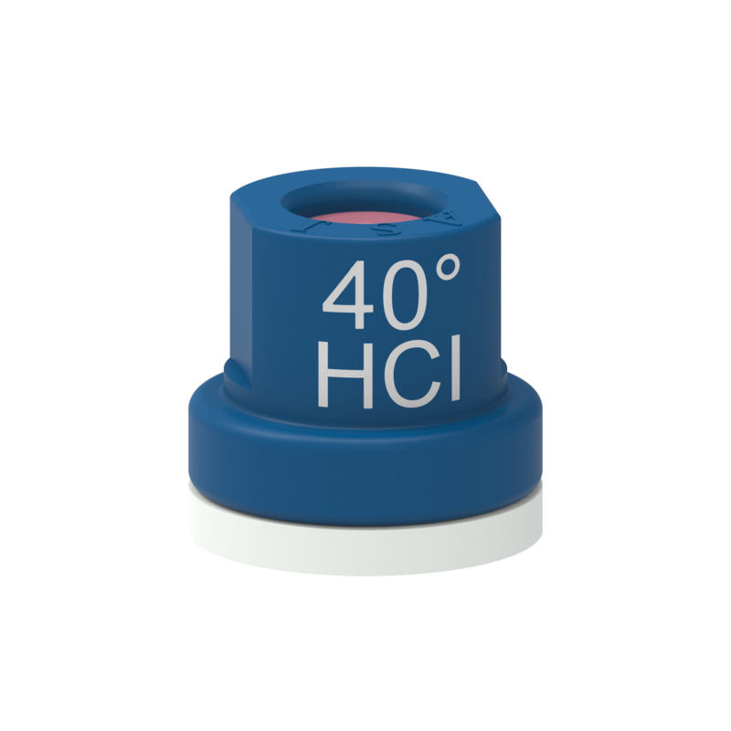 UGELLO A CONO CERAMICO HCI 40° BLU