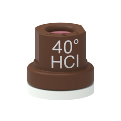 UGELLO A CONO CERAMICO HCI 40° MARRONE