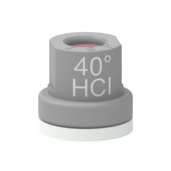 UGELLO A CONO CERAMICO HCI 40° GRIGIO
