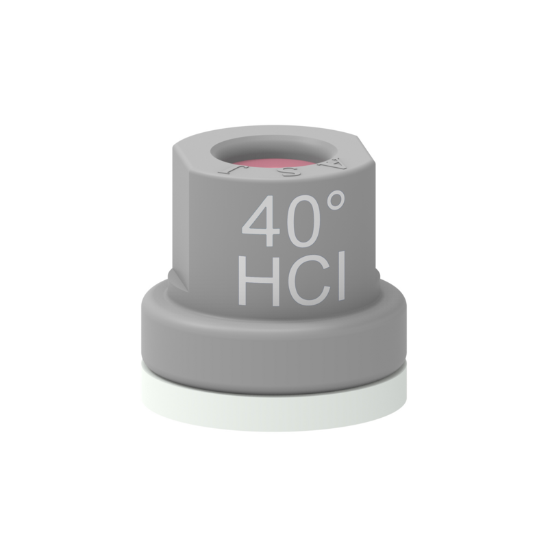UGELLO A CONO CERAMICO HCI 40° GRIGIO