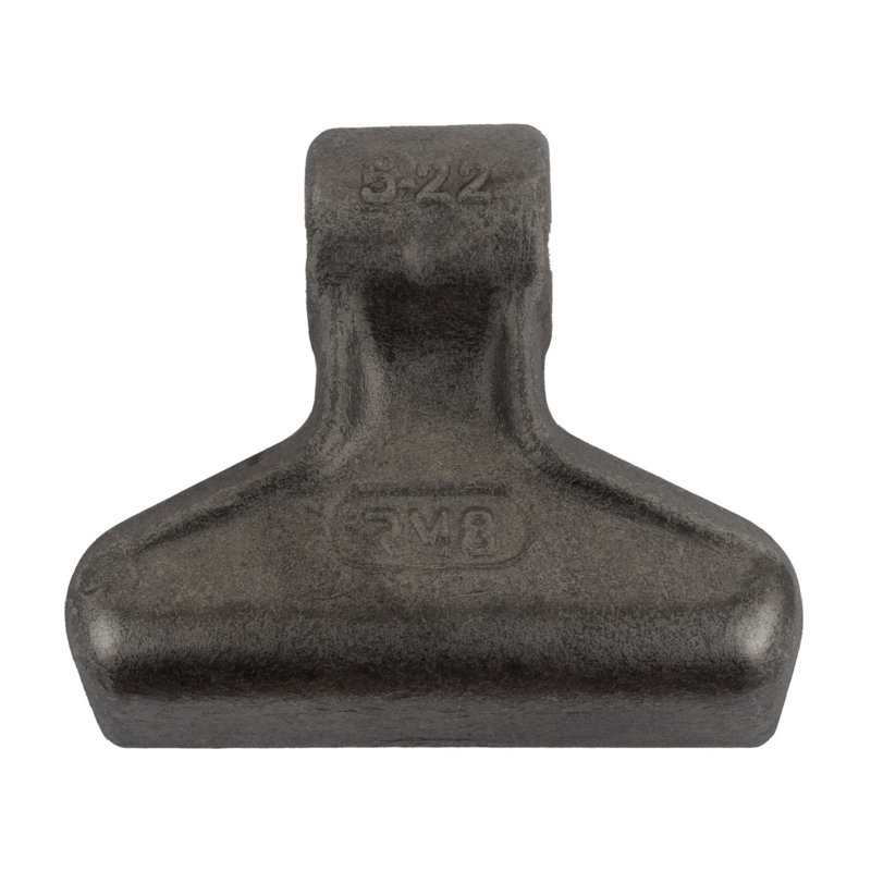 MAZZA STAMPATA L-120MM, S-40, H-90, ø FORI 16,5