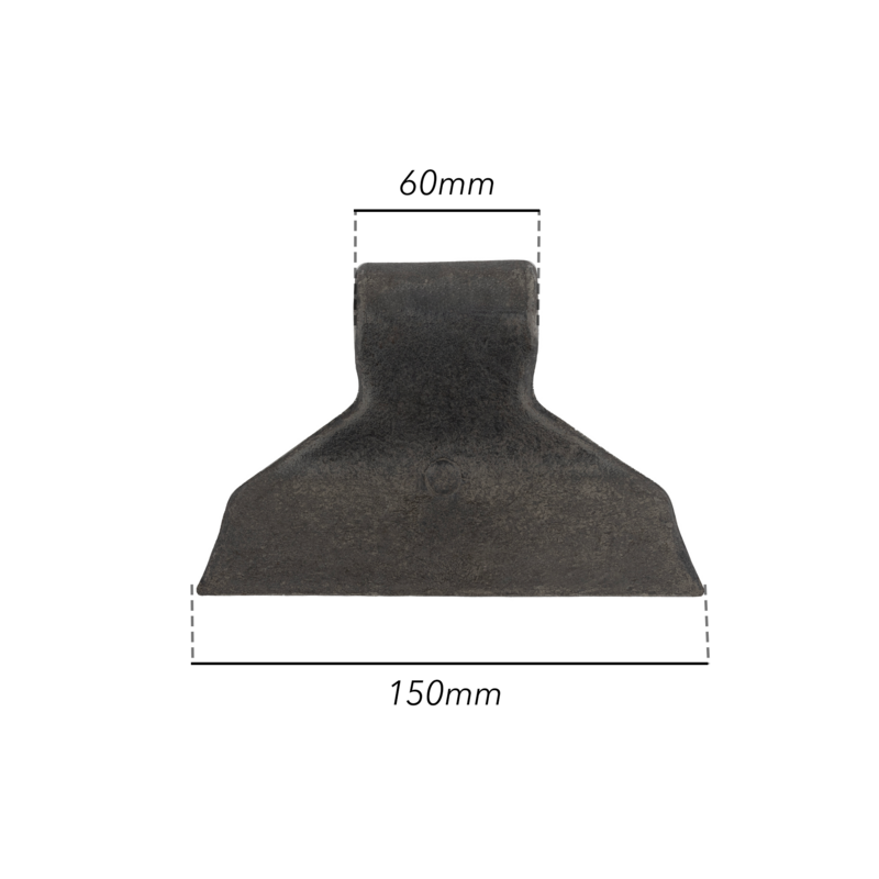 MAZZA STAMPATA H-88, L-150, S-60 MM, Ø 20,5
