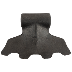 MAZZA STAMPATA L-155MM, S-70, H-85, ø FORI 16,5