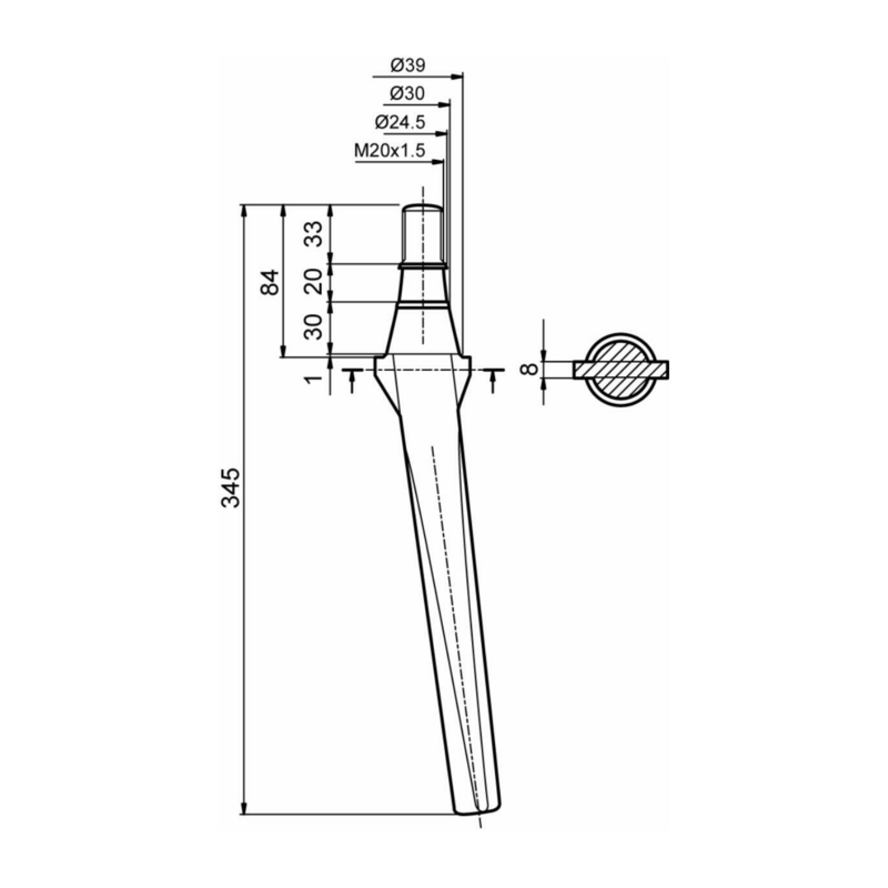 DENTE ADATTABILE FORIGO , RIFERIMENTO ORIGINALE RLM23001