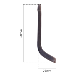 COLTELLO "Y" H-25 L-80