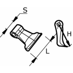 MAZZA STAMPATA H-100 L-100