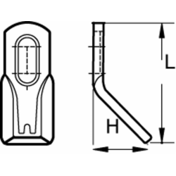 COLTELLO "Y" H-40 L-99