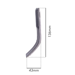 COLTELLO "Y" H-43 L-136