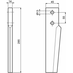 DENTE ØF13 gr1200