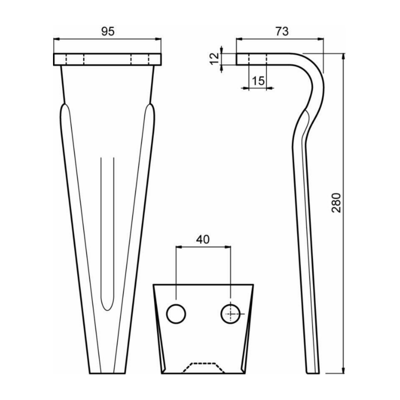 DENTE ØF15 gr1700
