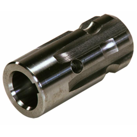 PRESA DI FORZA MASCHIO 1"3/8 PER POMPA AD INGRANAGGI LUNGHEZZA 75mm