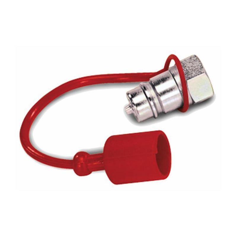 TAPPO PER INNESTO RAPIDO MASCHIO DA 1/2" COLORE ROSSO