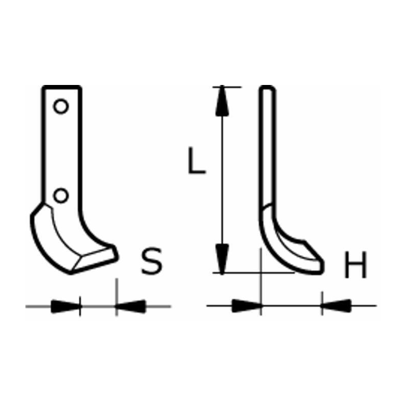 ZAPPA SX L-232,H-72,S-38,ØF.-10,5
