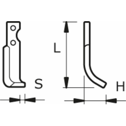 ZAPPA DX L-165,H-55,S-20,ØF.9