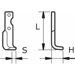 ZAPPA DX L-170,H-55,S-18,ØF.8,5