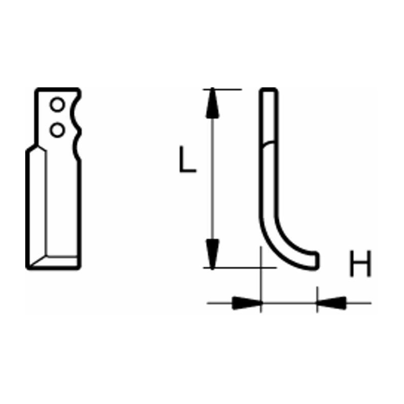 ZAPPA SX L-190,H-80,ØF.-10,5