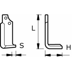 ZAPPA DX L-190,H-115,S-12,ØF.12,5