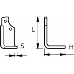ZAPPA SX L-187,H-110,S-8,ØF.-12,5