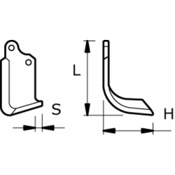 ZAPPA DX L-186,H-135,S-14,ØF.14,5