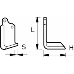 ZAPPA SX L-175,H-135,S-14,ØF.-14,5