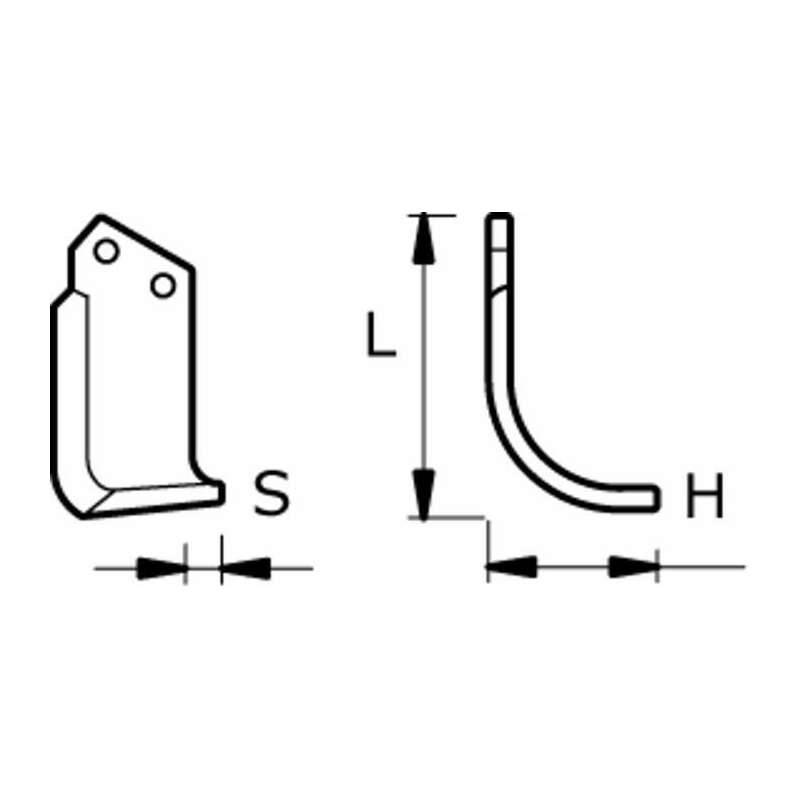 ZAPPA SX L-180,H-115,S-22,ØF.-14,5