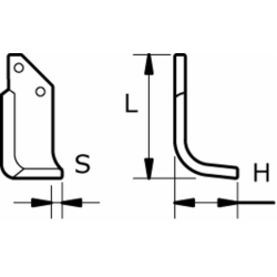 ZAPPA SX L-190,H-113,S-10,ØF.-12,5