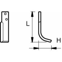 ZAPPA DX L-185,H-66,ØF.9