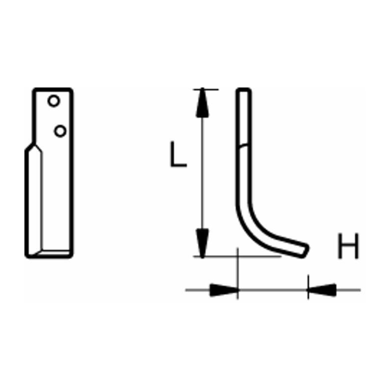 ZAPPA DX L-185,H-66,ØF.9
