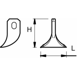 SPATOLA H-79 L-70