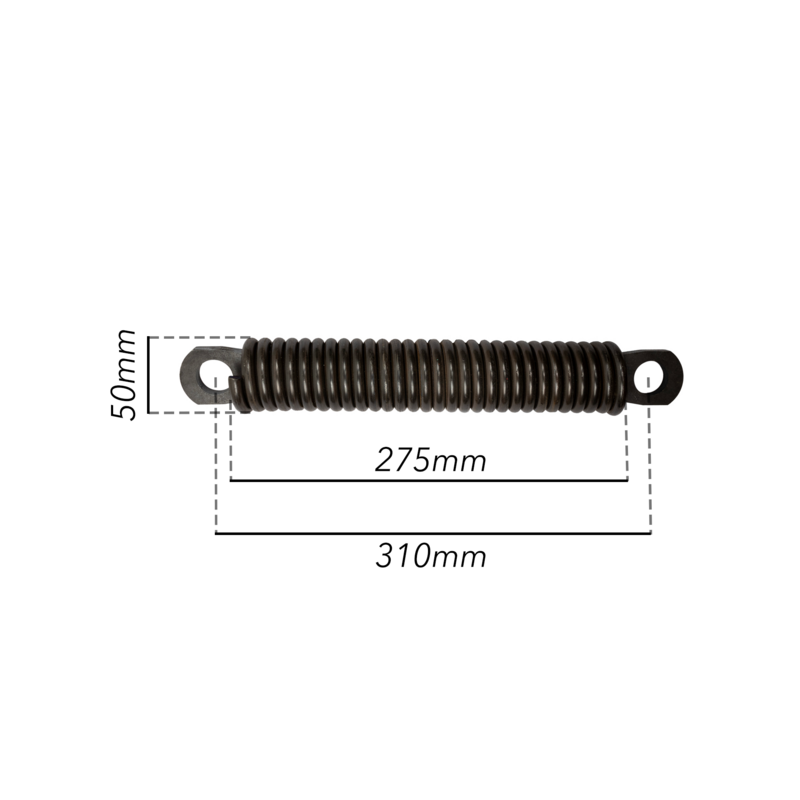 MOLLA PER TILLER CON GANCIO A VITE