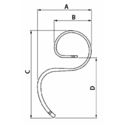 MOLLA FLEX PER VIBROCOLTIVATORI 32X10