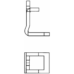 STAFFA PER MOLLA FLEX  50X12 (50X8)
