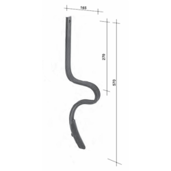 MOLLA ROMPITRACCIA 32X10 CON VOMERE