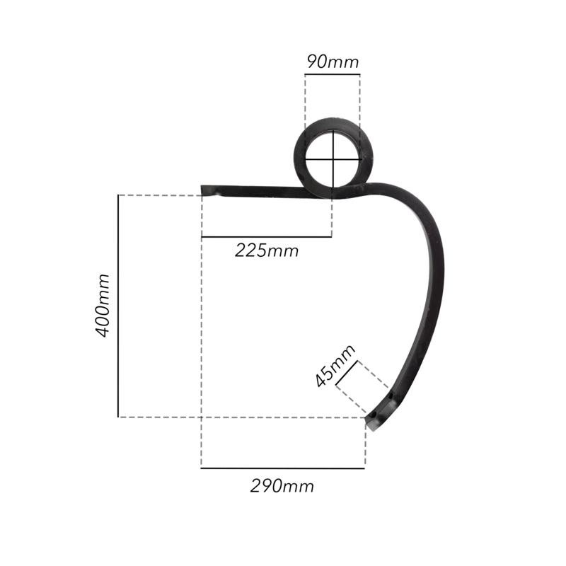MOLLA PER COLTIVATORE 20X20 SX