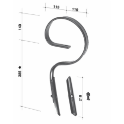 MOLLA FLEX 32X10 DIRITTA TIPO ALTA