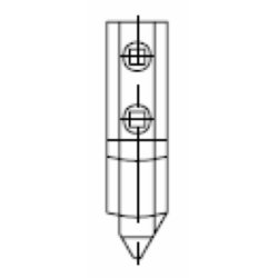 VOMERINO 50X7X165 UNA PUNTA