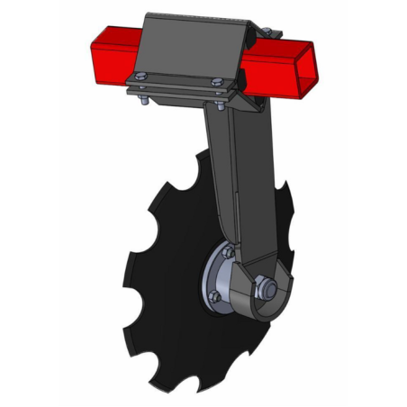 ELEMENTO FRANGIZOLLE POSTERIORE CON DISCO Ø 460 DENTATO SP.5 MM