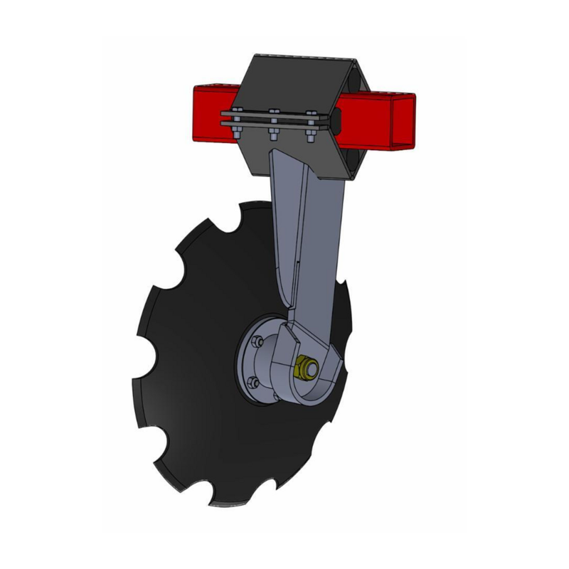 ELEMENTO FRANGIZOLLE POSTERIORE CON DISCO Ø 610 DENTATO SP.6 MM