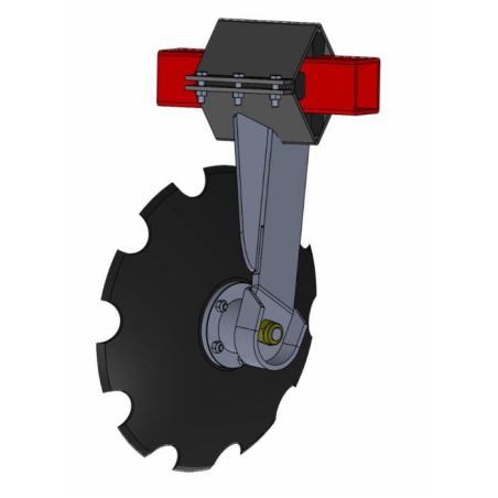 ELEMENTO FRANGIZOLLE POSTERIORE CON DISCO Ø 610 DENTATO SP.6 MM